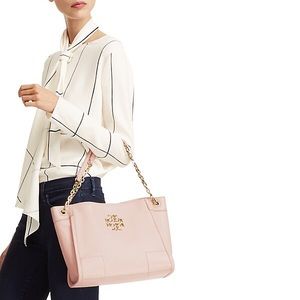 Tory Burch Britten Small Slouchy Tote